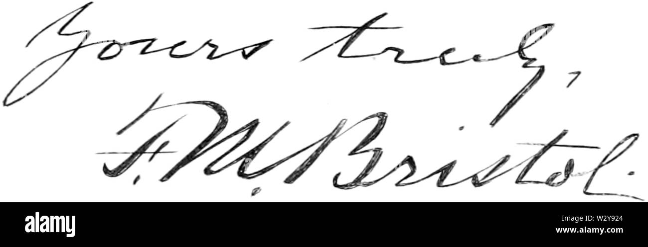 Männer von Mark 130 Frank Bristol sig Stockfoto