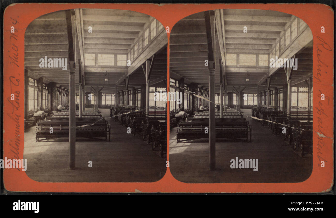 Mühle Nr. 4 Reeling Abteilung, durch Folsom, EINE UHR (Augustinus H) 2 Stockfoto