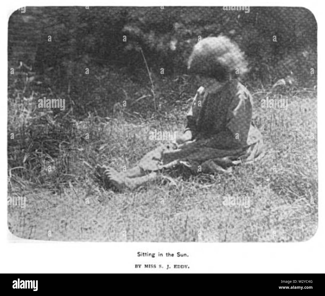 Miss S J Eddy ca 1893 BostonCameraClub Stockfoto