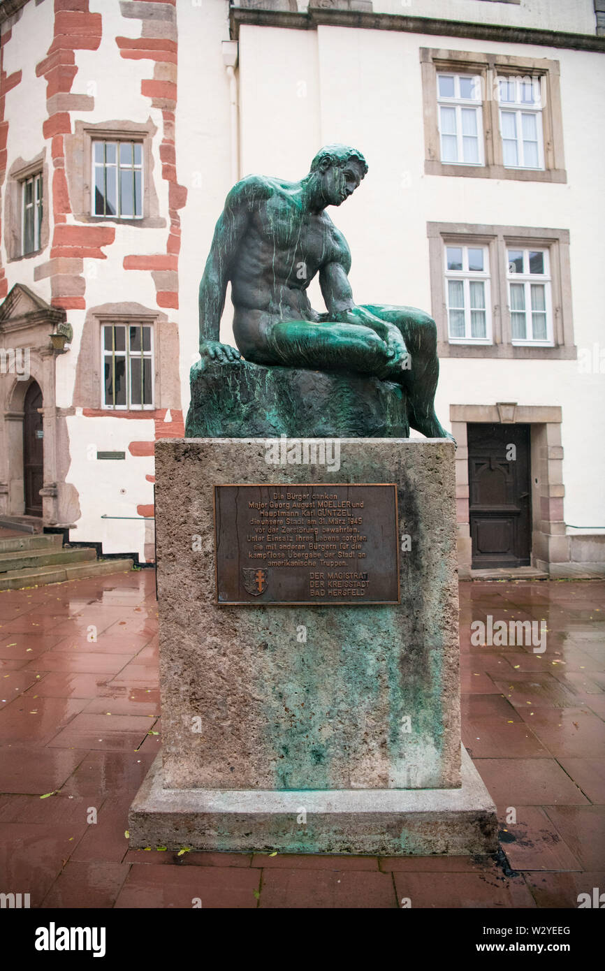 Portrait der Auferstehung, Bad Hersfeld, Hessen, Deutschland, Europa Stockfoto