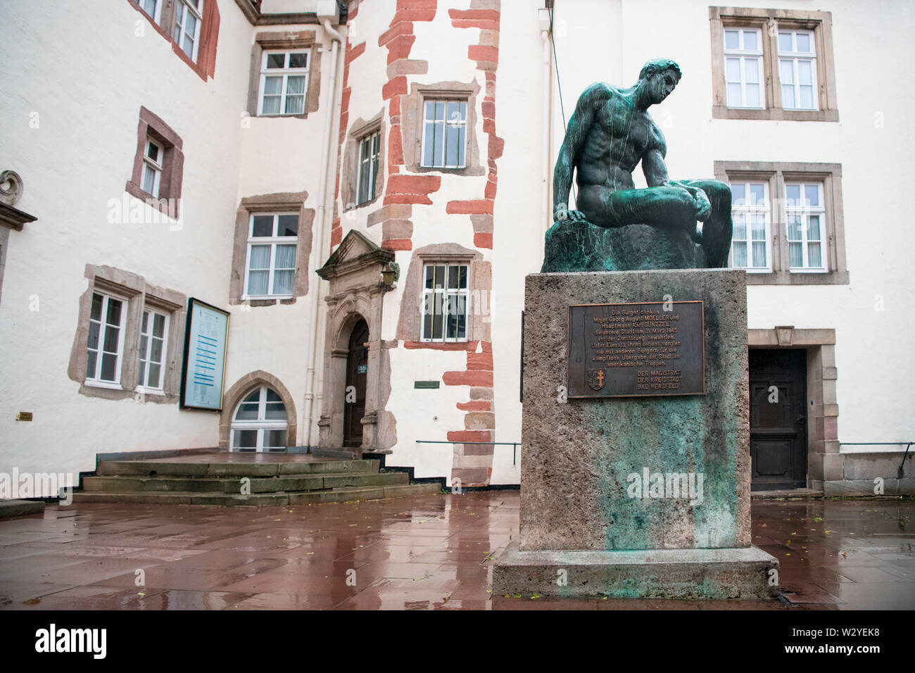 Portrait der Auferstehung, Bad Hersfeld, Hessen, Deutschland, Europa Stockfoto