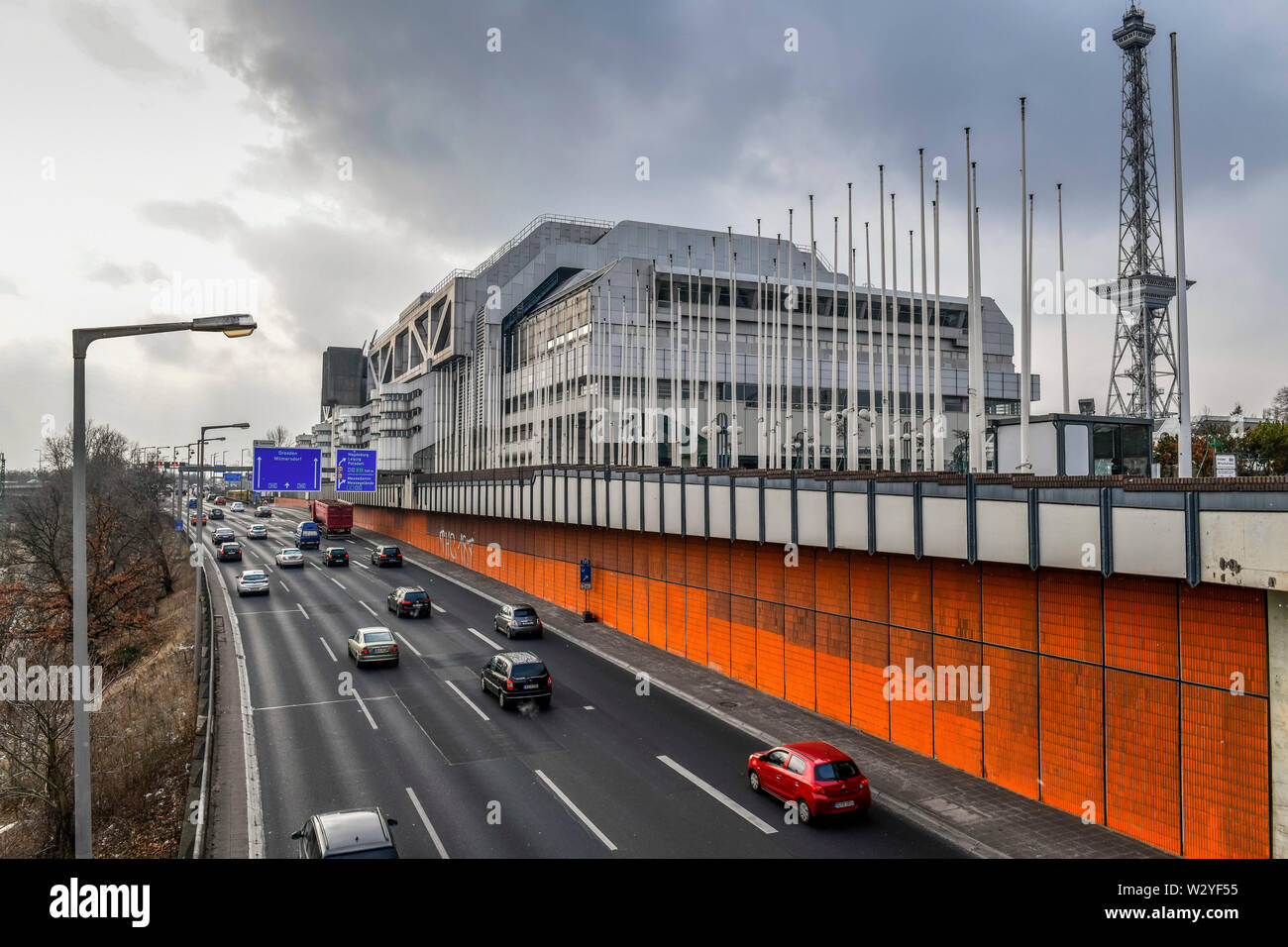 ICC, Messedamm, Westend, Charlottenburg, Berlin, Deutschland Stockfoto