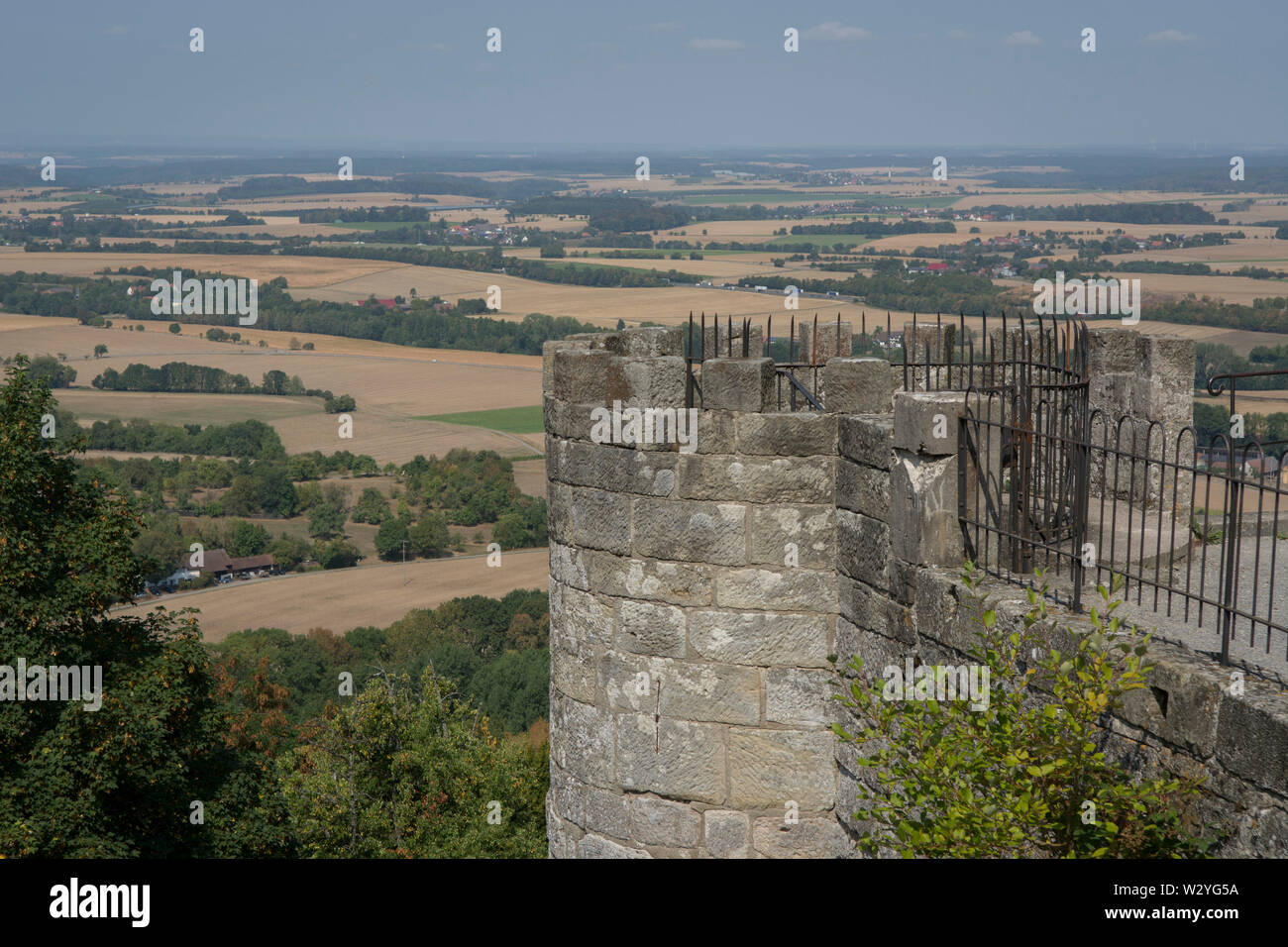 Altstadt, Waldenburg, Hohenlohe, Heilbronn - Franken, Baden-Württemberg, Deutschland Stockfoto