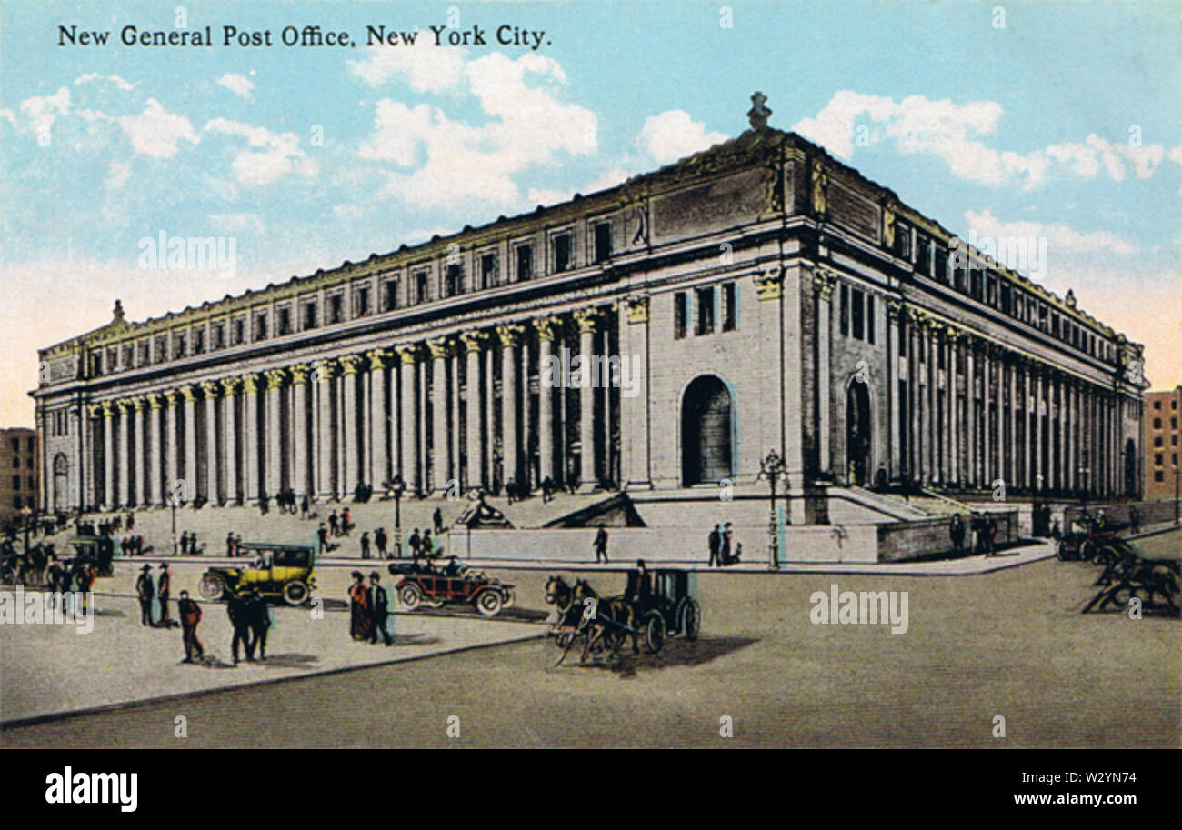 Neue General Post Office, New York City Stockfoto