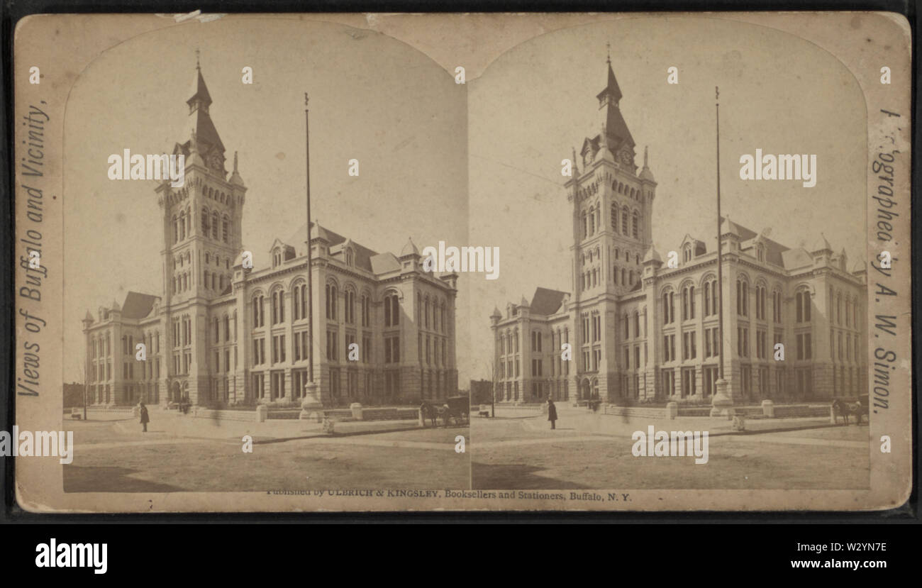 Neue Stadt und der County Hall, die mit einem W Simon Stockfoto
