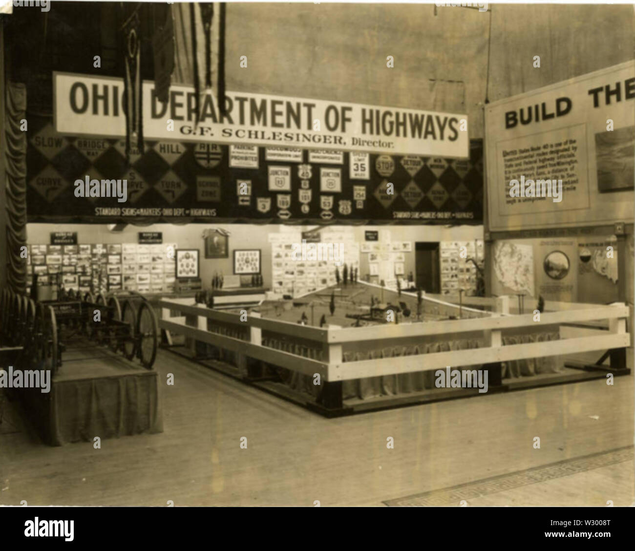 Ohio State Fair Display Stockfoto