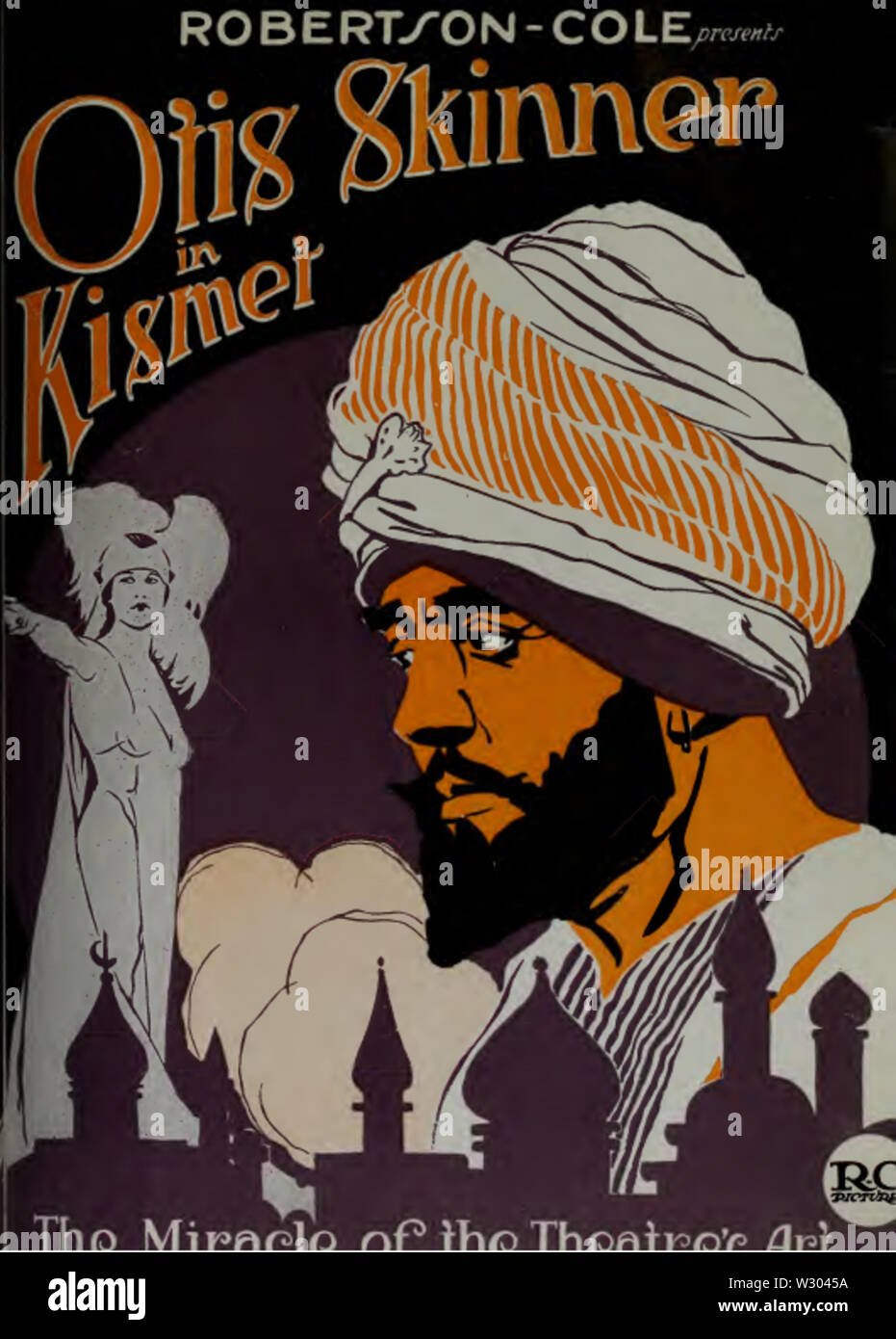 Otis Skinner in Kismet von Louis J Gasnier 1 Film täglich 1920 Stockfoto