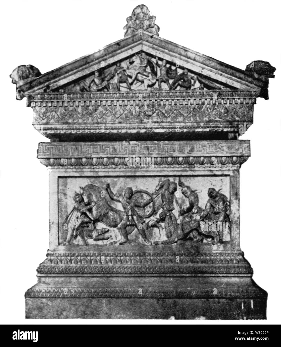 PEF-D 151 die so genannte Sarkophag von Alexander der Große Stockfoto