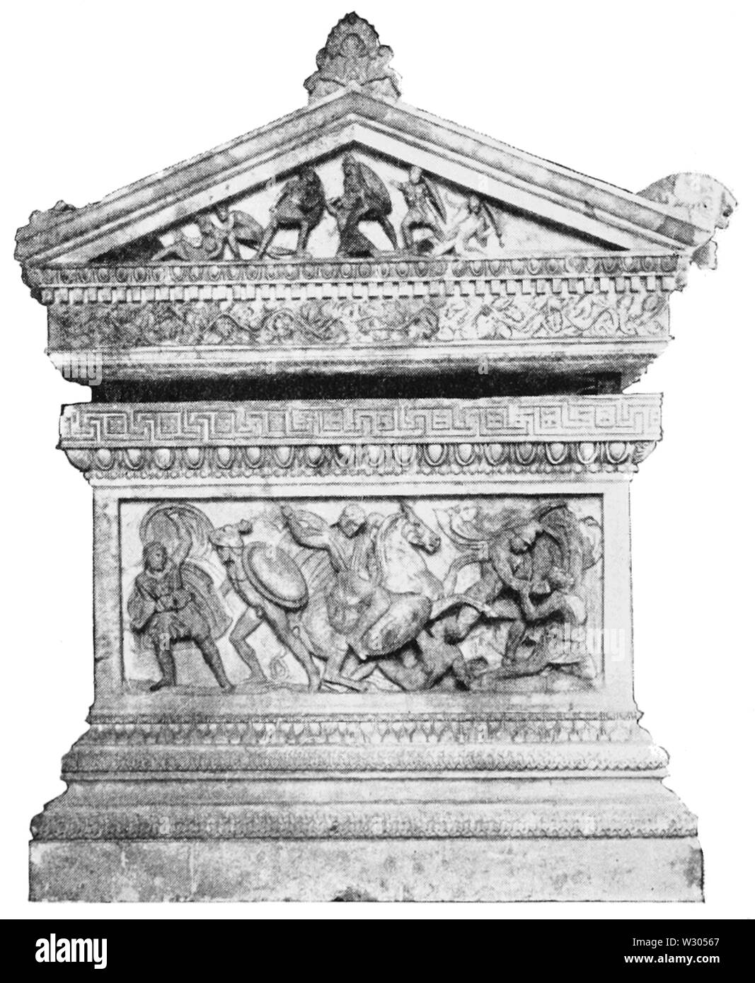 PEF-D 148 die so genannte Sarkophag von Alexander der Große Stockfoto