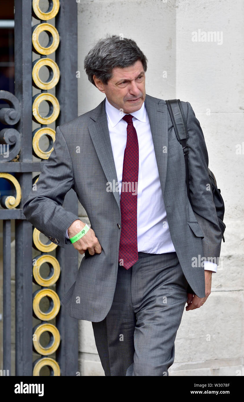 Jon Sopel - BBC Nordamerika Editor-in London für Präsident des Trump besuchen, Juni 2019 Stockfoto