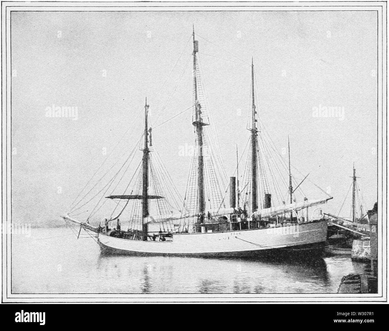 PSM V57 D 433 Das schiff namens Fram Stockfoto