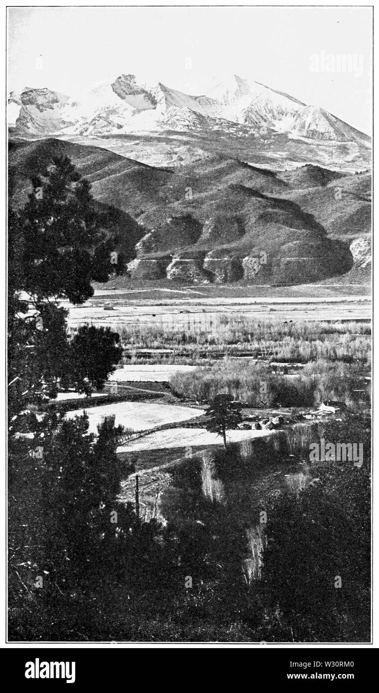 PSM V74 D621 Rocky Mountains außerhalb von Denver Colorado Stockfoto