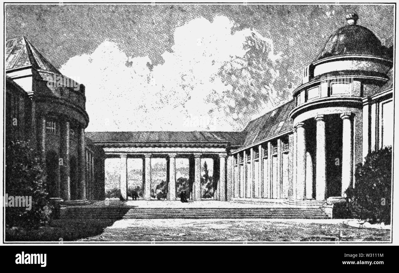 PSM V80 D 111 Haupteingang der Dresdner Ausstellung Stockfoto