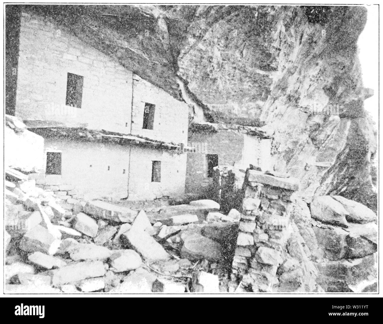 PSM V80 D 550 Balkon Haus North End von Mesa Verde National Park Stockfoto