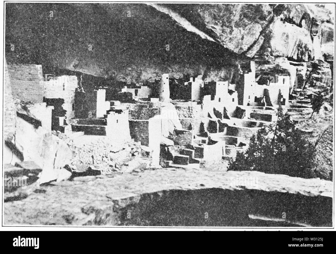 PSM V80 D 550 Spruce Tree House Cliff dwellings Mesa Verde National Park Stockfoto