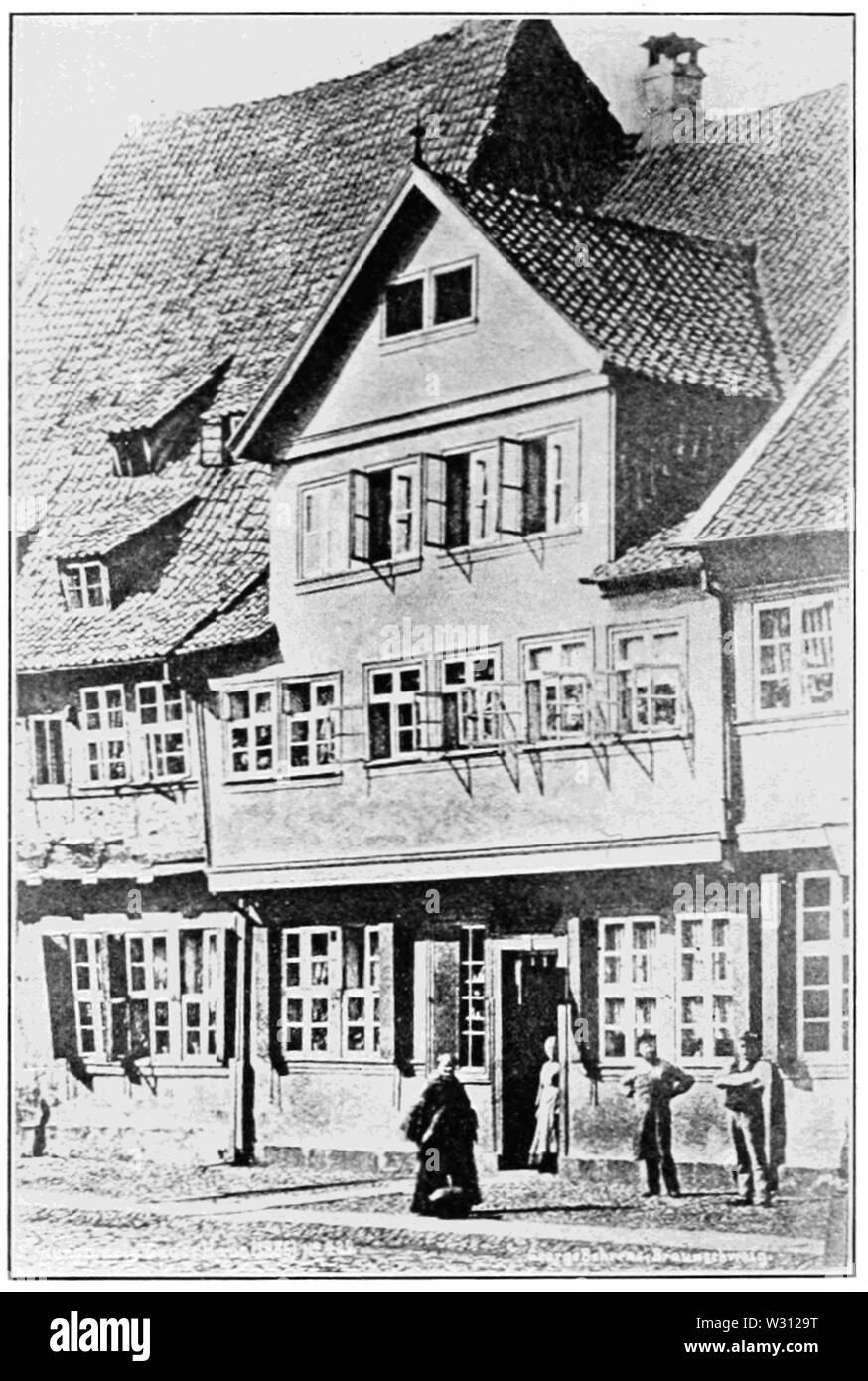 PSM V81 D 114 Gauss Geburtshaus in Braunschweig. Stockfoto