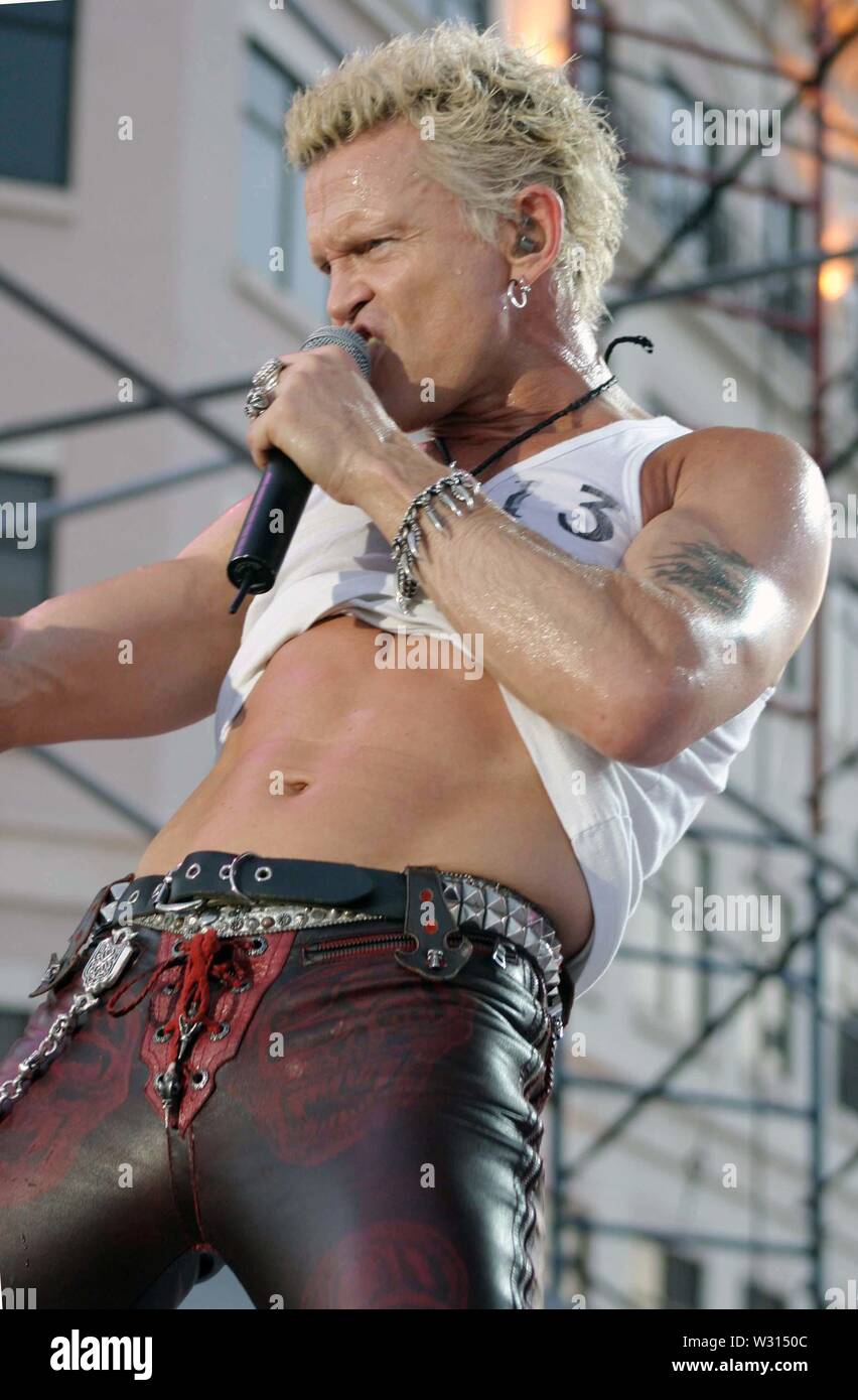 Billy Idol Foto 2005 von JR Davis/CelebrityArchaeology.com Stockfoto