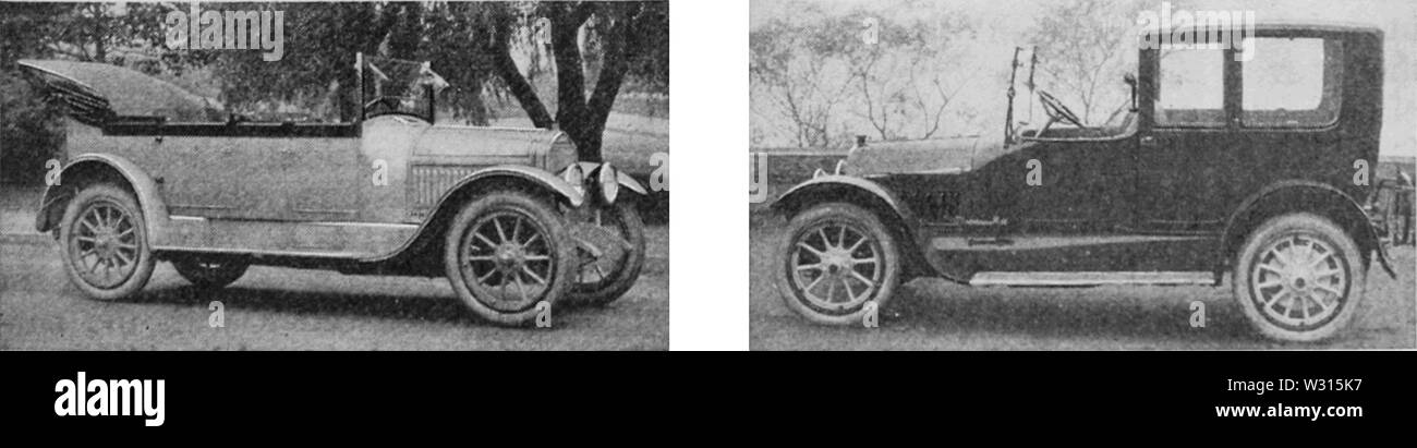 PSM V88 D 129 Automobil kritisiert für seine Styling in den 1910s4 Stockfoto