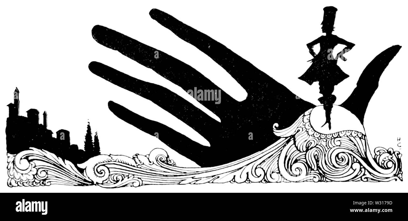 Seite 124 Abbildung aus dem Märchen von Charles Perrault (Clarke, 1922). Stockfoto