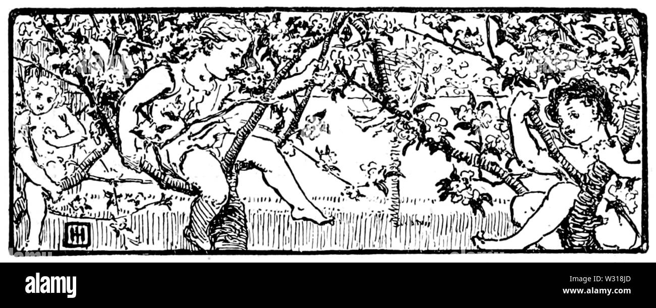 Seite 45 Abbildung: Der glückliche Prinz und andere Märchen (1888) Stockfoto