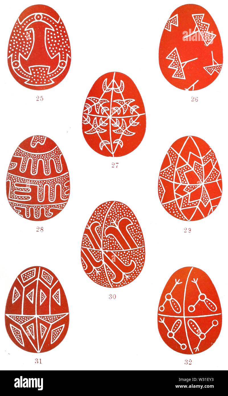 Platte 17 Folk-Lore, Vol 20. Stockfoto