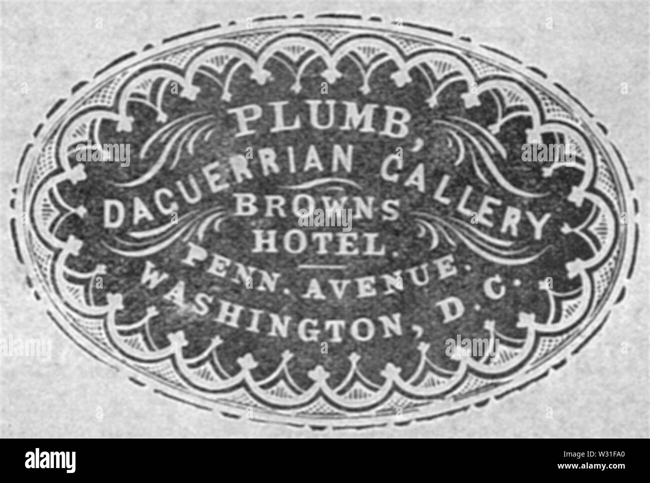 Plumb WashDC KrainikGallery Stockfoto