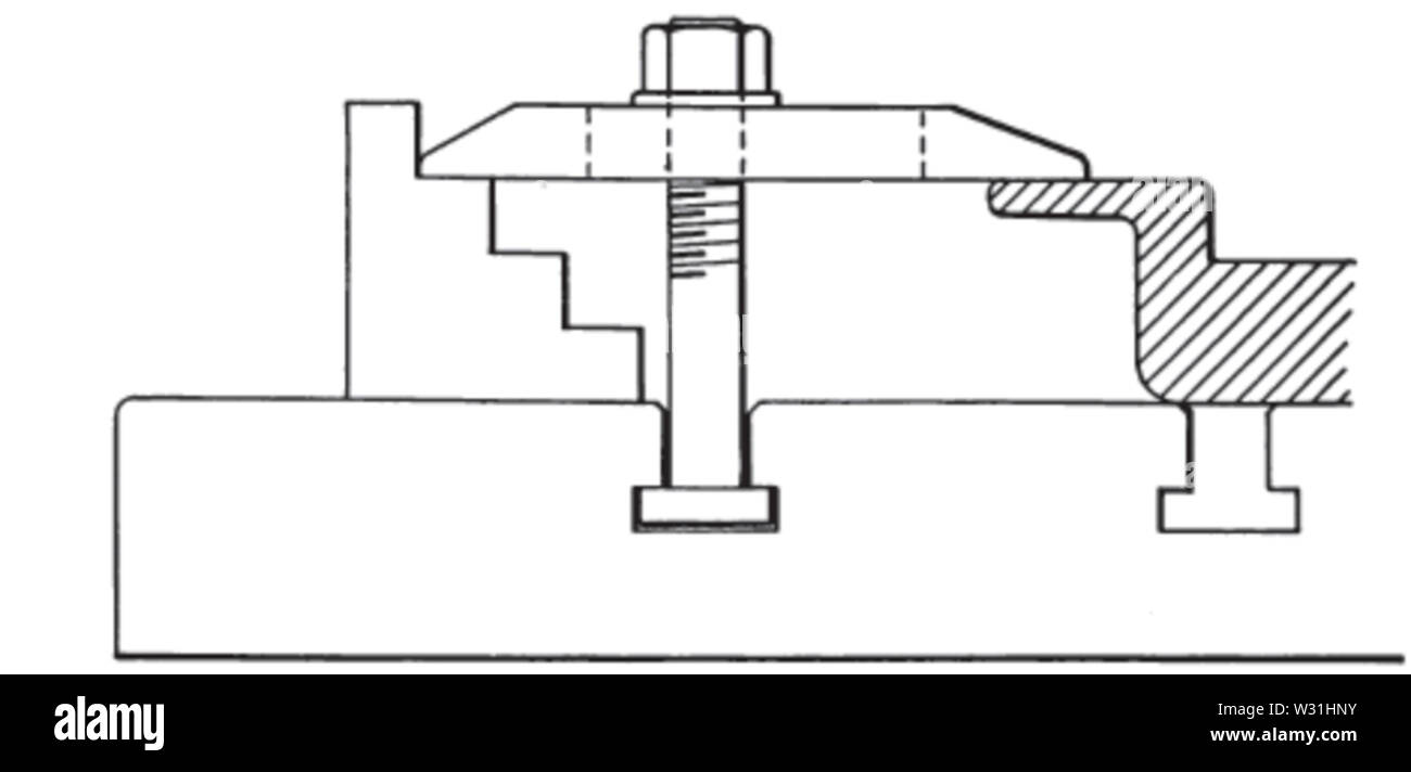 Praktische Abhandlung über Fräsen und Fräsmaschinen p 112b Stockfoto