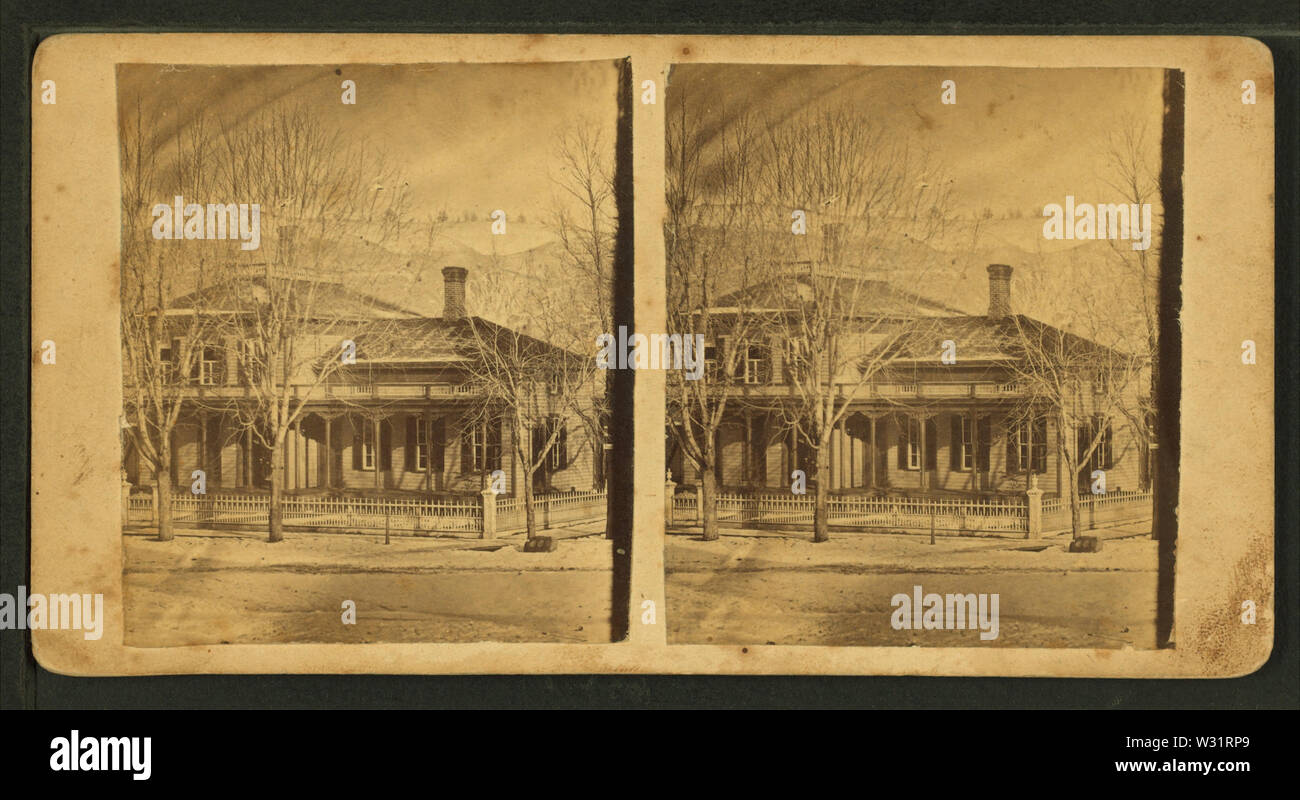 Aufenthalt von H B Wilson, Robert N Dennis Sammlung von stereoskopische Ansichten Stockfoto
