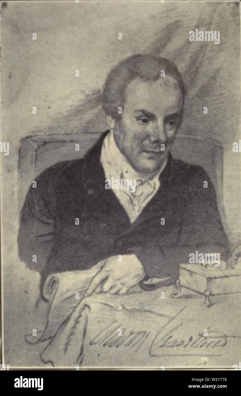 Rev Aaron Cleveland Stockfoto