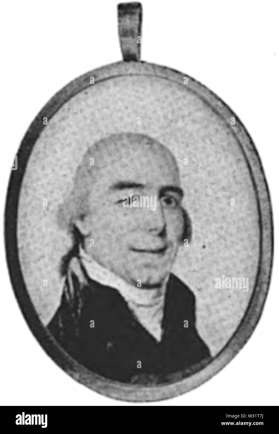 Rev John Clarke ByWilliam Lovett Stockfoto