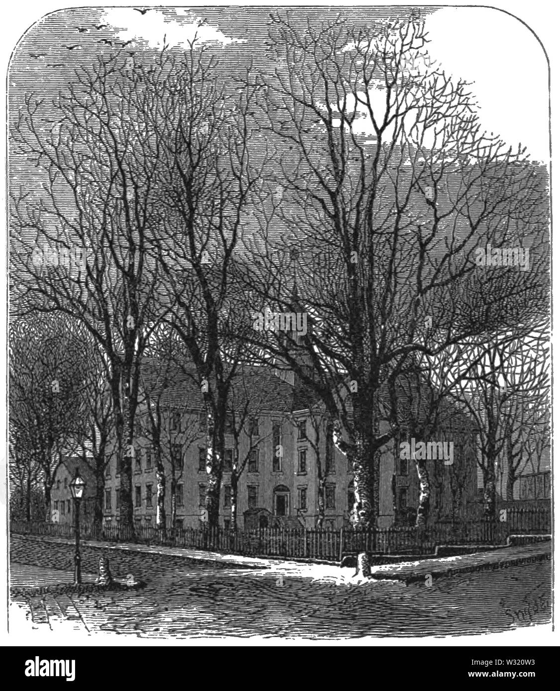 Bbs V12 D236 Union College im Jahr 1804 Stockfoto