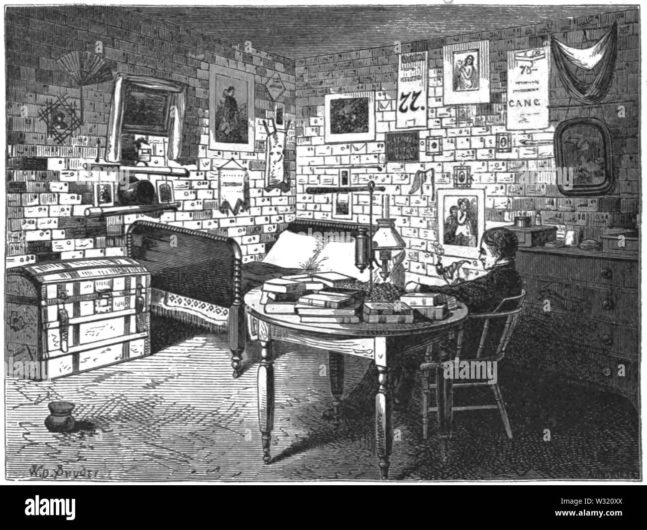 Bbs V12 D242 eine Neugier der Union College Stockfoto