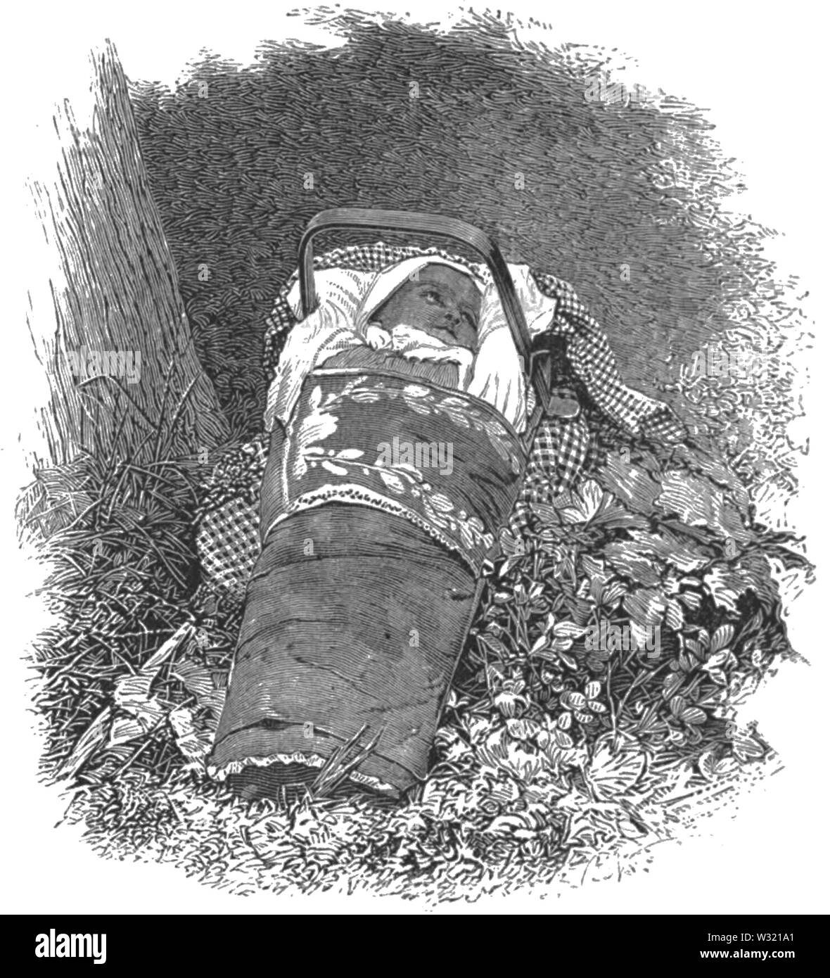 Bbs V12D 477 Der jüngste Einwohner Stockfoto