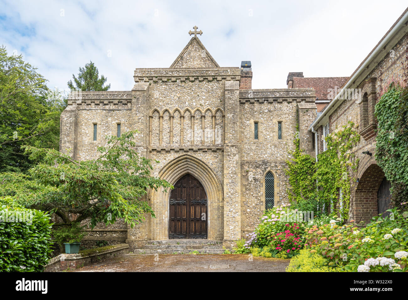 Alton Abbey, einer anglikanischen Benediktiner Kloster, in Hampshire, Großbritannien Stockfoto