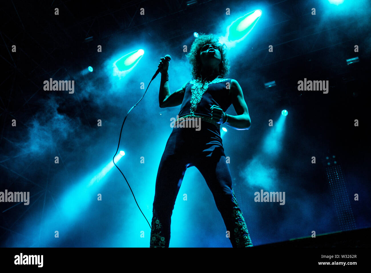 Bologna, Italien am 10. Juli 2019 Greta Van Fleet Live in Bologna Sonic Park © Roberto Finizio / alamy Stockfoto