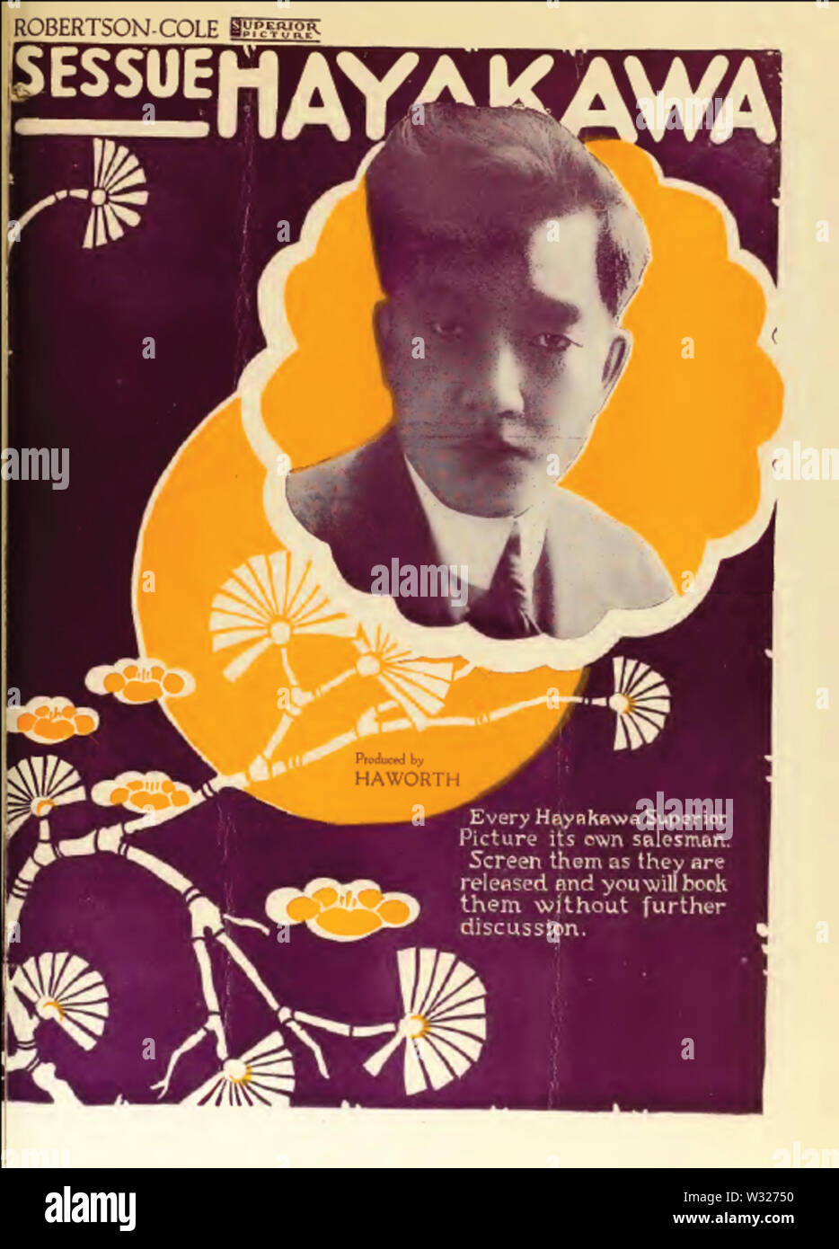 Sessue Hayakawa Film täglich 1919 Stockfoto