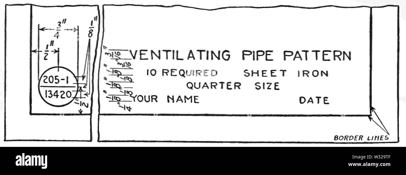 Smd-d022 einfach den Titel für die Zeichnung Stockfoto