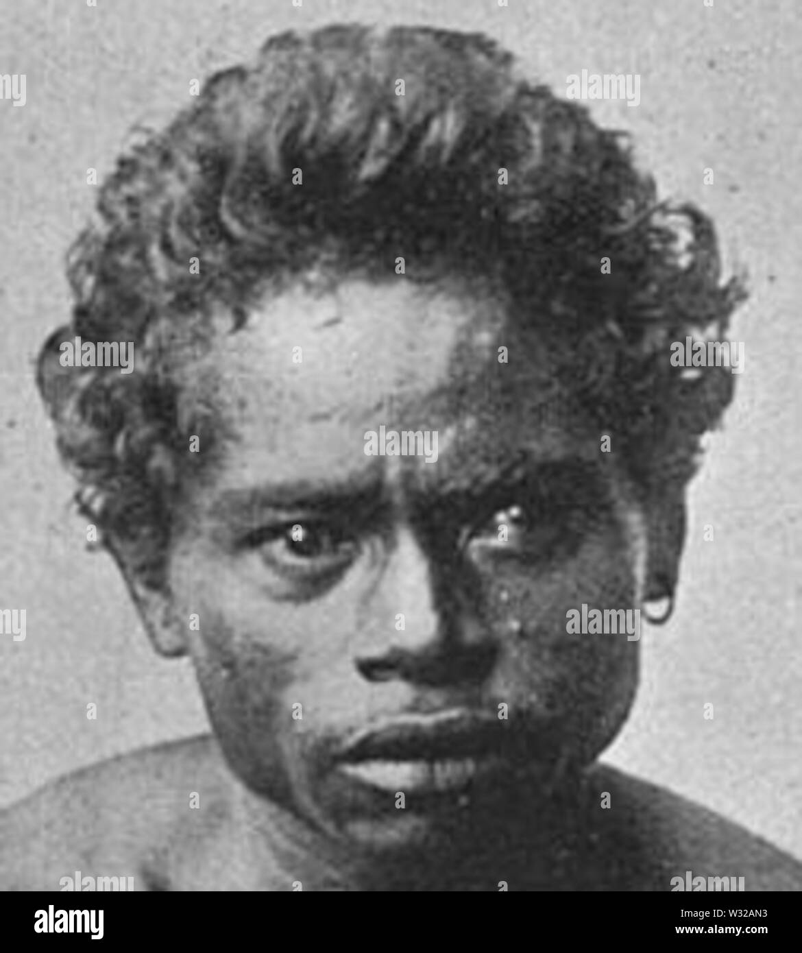 Solarian der indonesischen Insel Adanara mongoliden Australoid Negrito