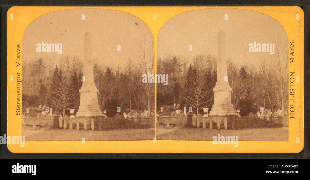 Soldaten Denkmal, von Lewis, T (Thomas R), d 1901 Stockfoto