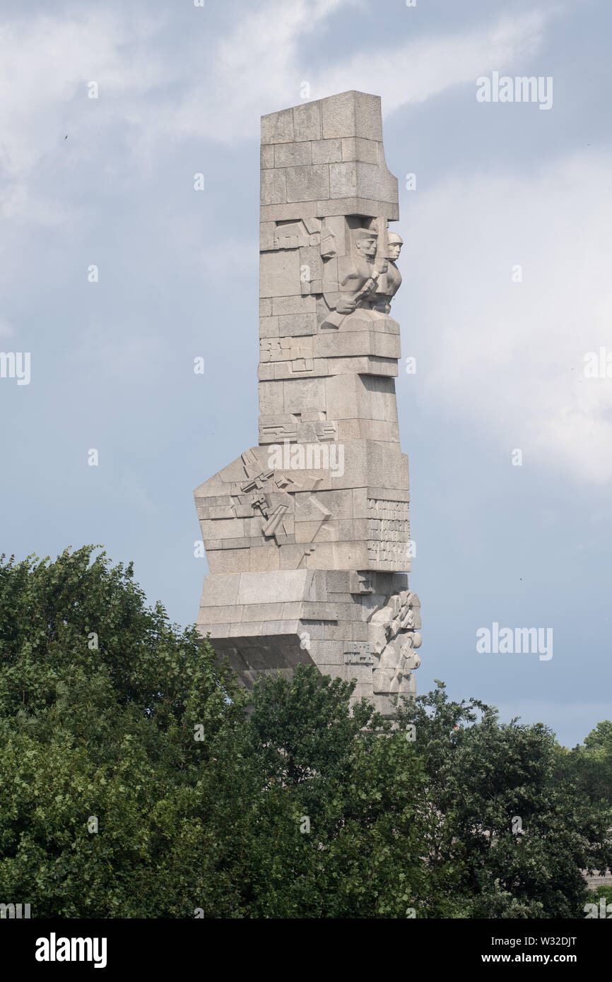 Pomnik Obroncow Wybrzeza (Monument der Küste Verteidiger) Polnische