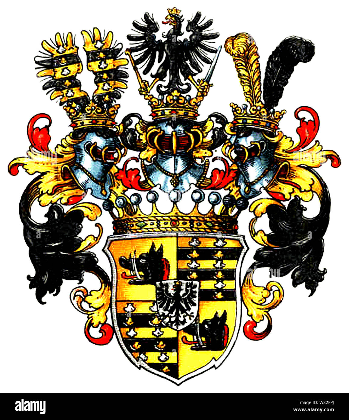 Wappenwappen wappen Ausgeschnittene Stockfotos und -bilder - Alamy