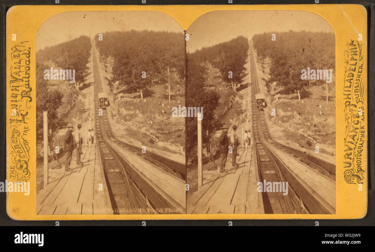 Switchback Eisenbahn, Mt Pisga Ebene, durch Purviance, W T (William T) Stockfoto