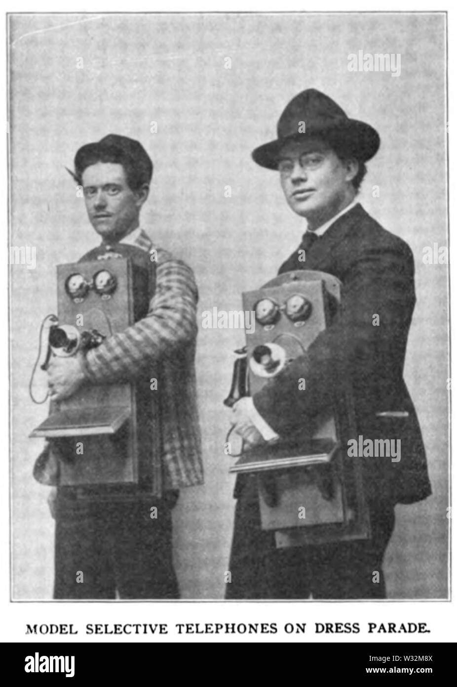 Telefonie 1905 Stockfoto