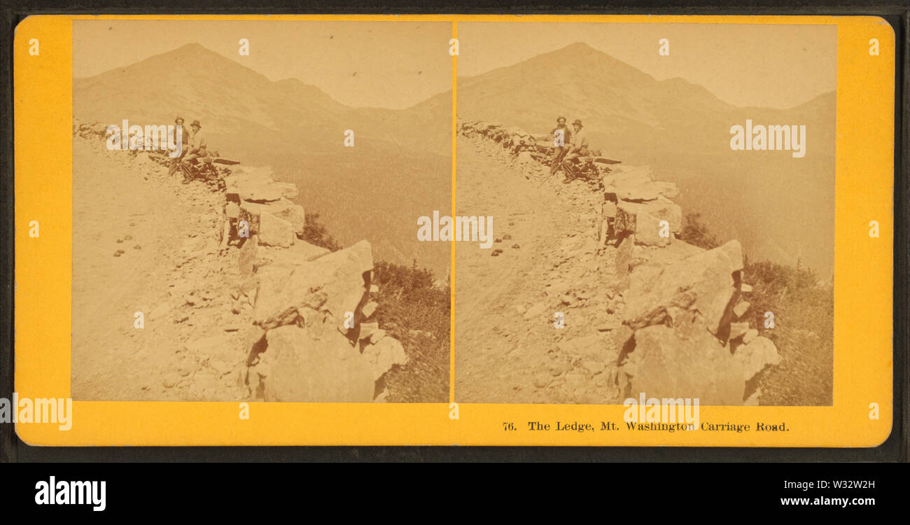 Die Einfassung, Mt Washington Beförderung von Kilburn Brüder Stockfoto