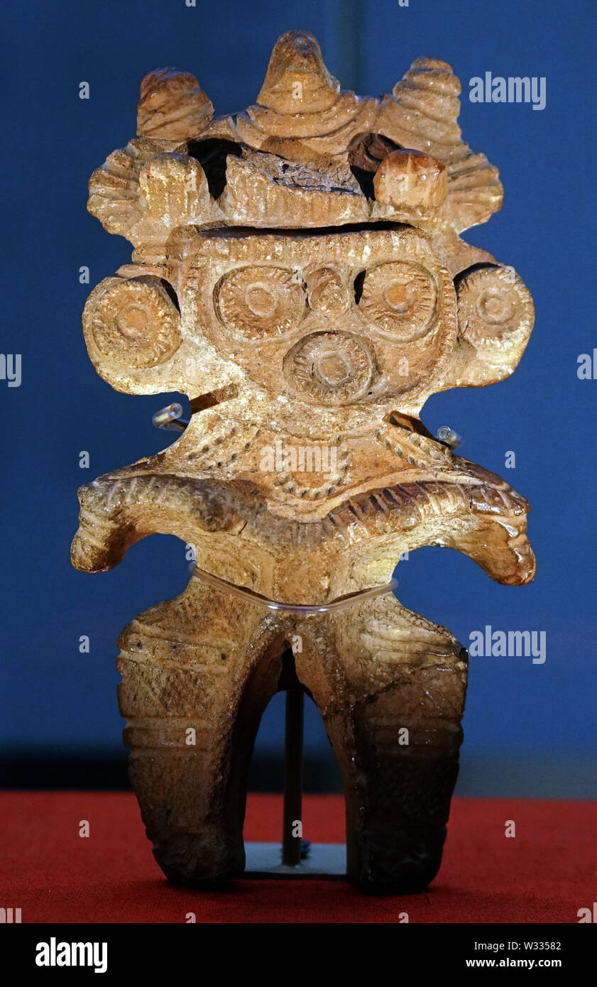 Dogu (Ton Figurine), Jomon Zeitraum, 1000-400 v. Chr. Stockfoto