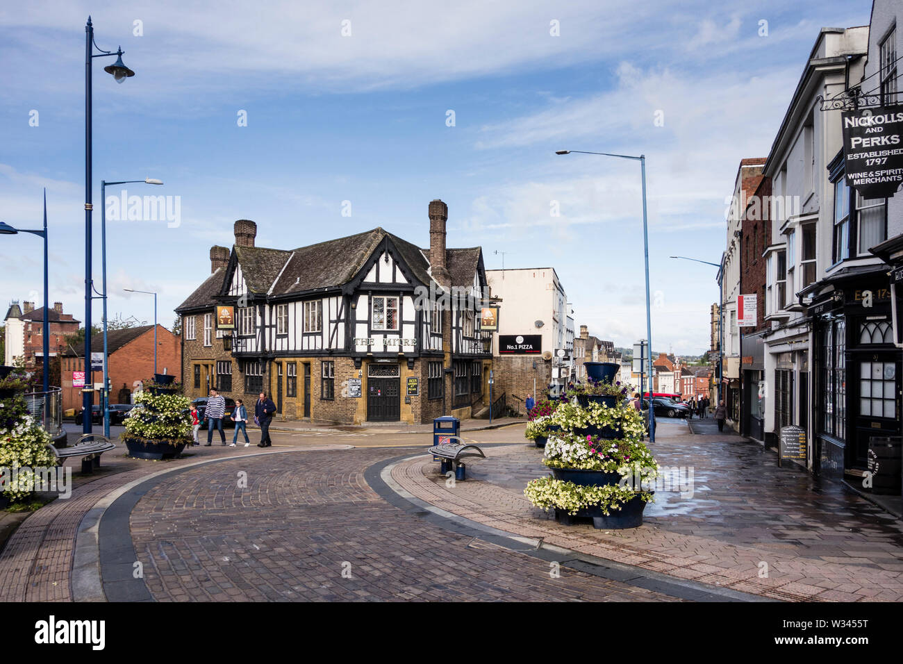 Stourbridge Innenstadt, West Midlands, UK Stockfoto