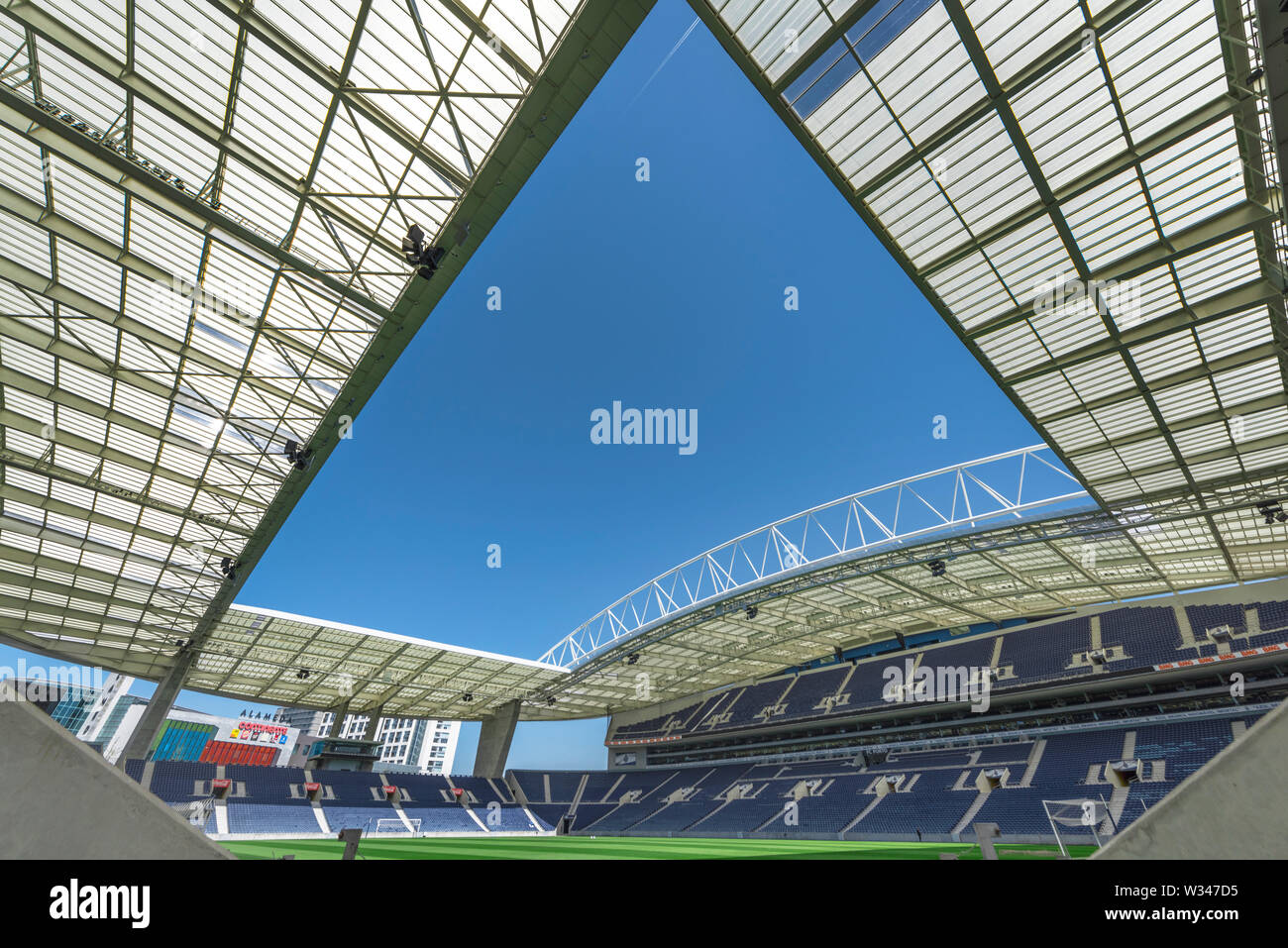 Besuchen Estadio do Dragao - offizielle Spielplatz der FC Porto Stockfoto