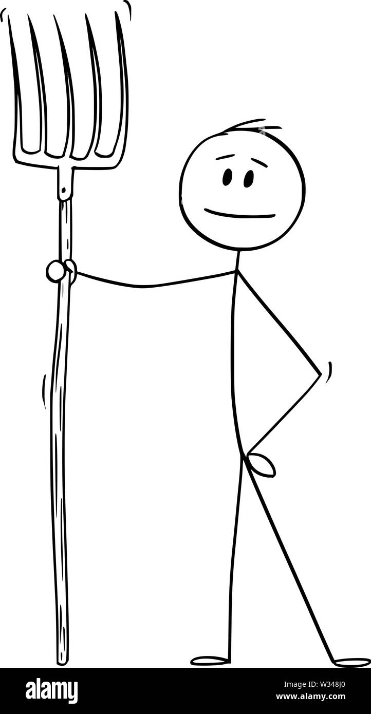 Vektor cartoon Strichmännchen Zeichnen konzeptionelle Darstellung der