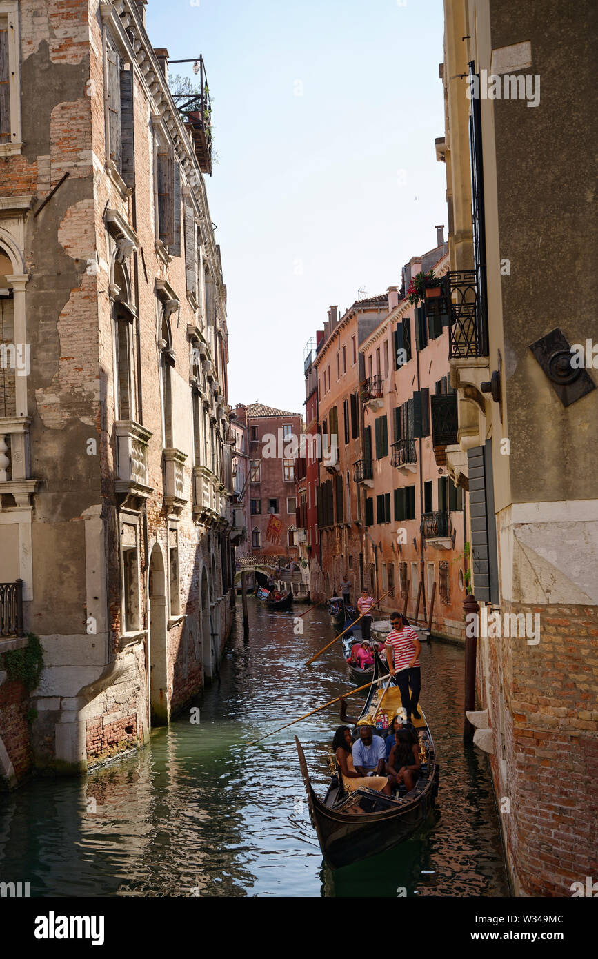 Venedig, Italien im Sommer. Stockfoto