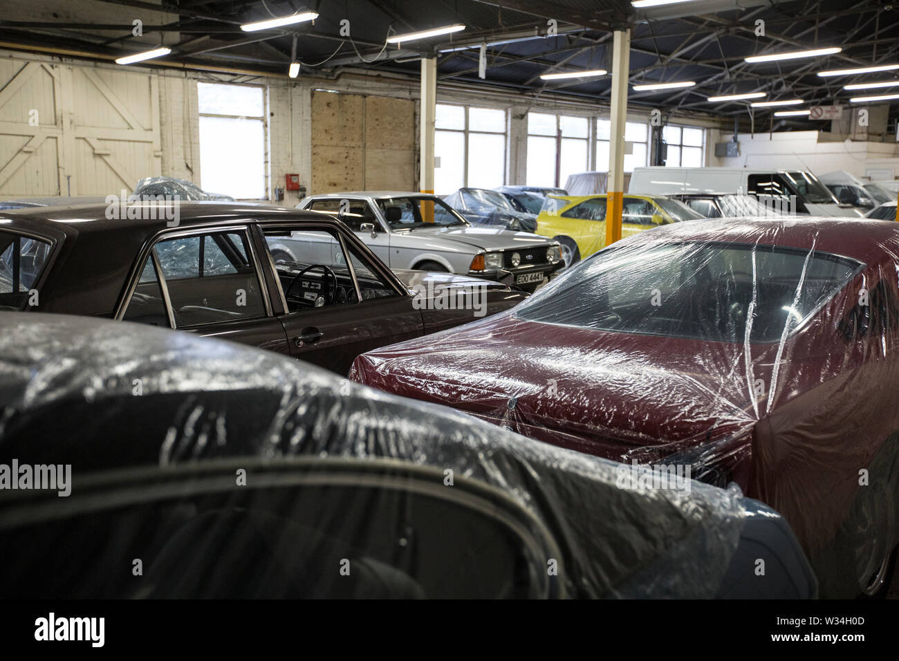 Ford Heritage Center im Werk Dagenham, Automobil Fabrik am Stadtrand von London seit 1931, England, Vereinigtes Königreich Stockfoto